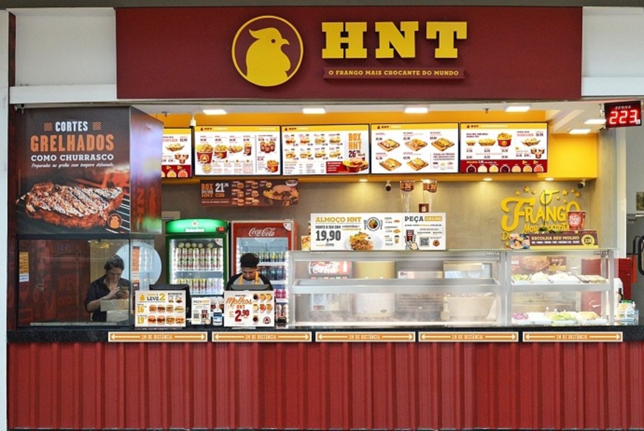 HNT, de frango crocante, retoma expansão com 10 lojas Mapa das Franquias