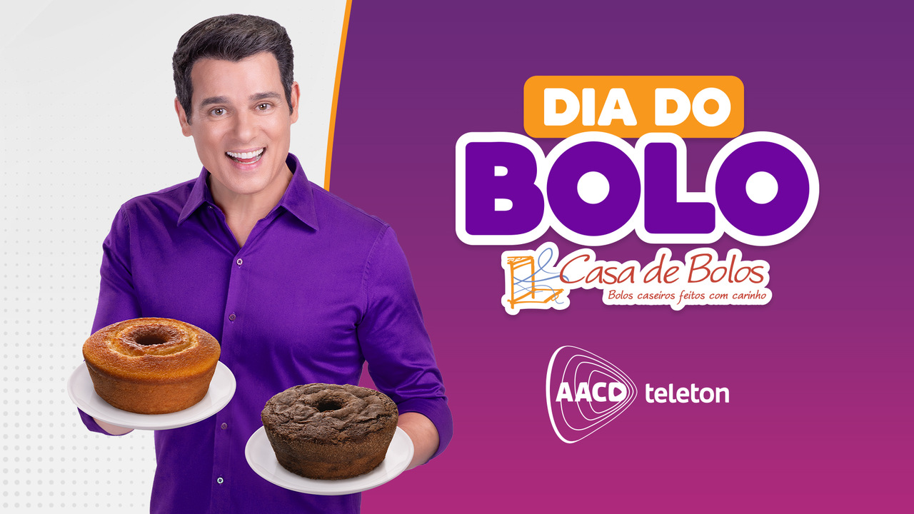 Ao lado de Celso Portiolli, Casa de Bolos realiza campanha de ...