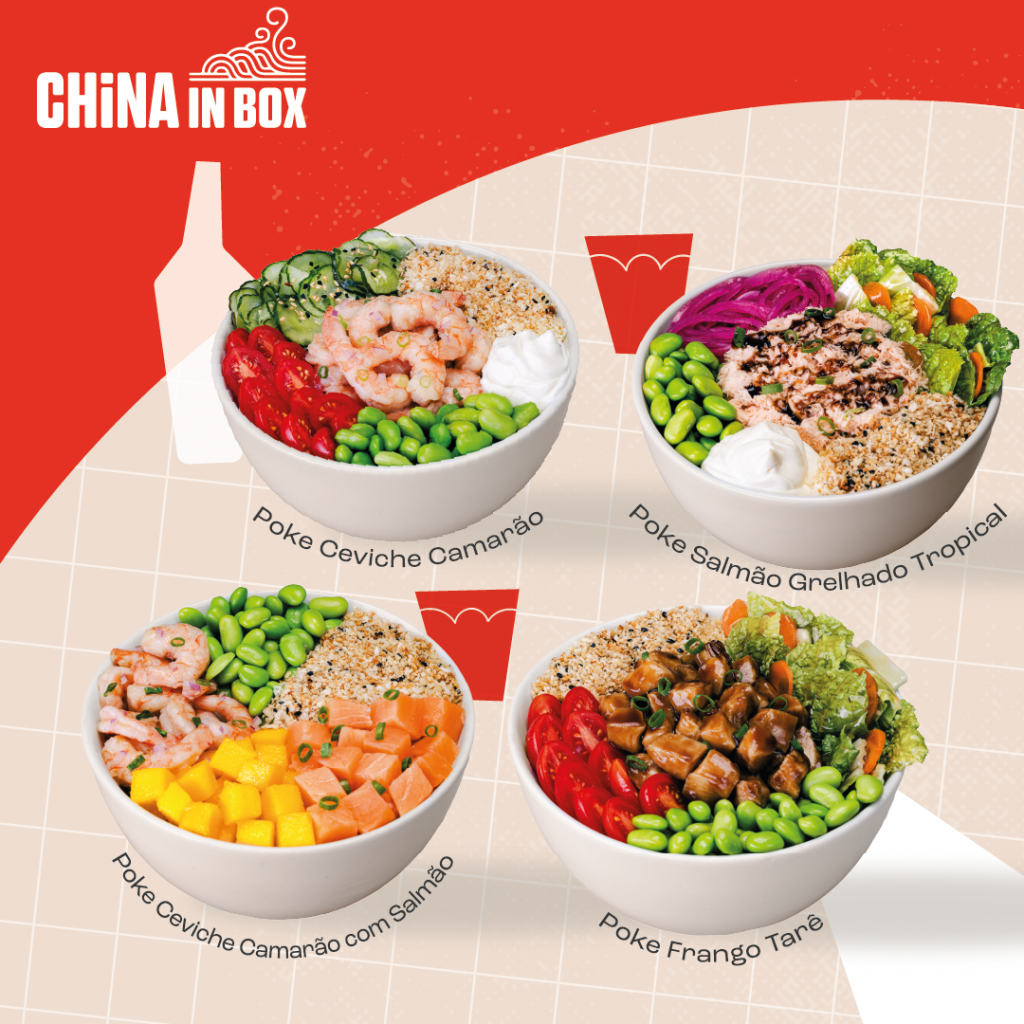 Poke Box Spring Mix China In Box expande cardápio com lançamento de novos sabores de Poke ...