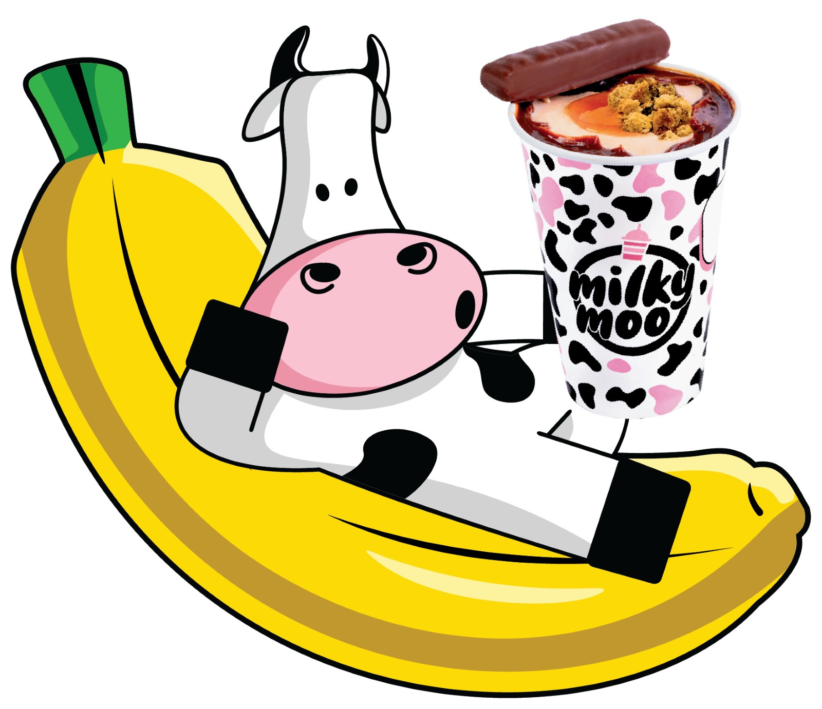 Milky Moo lança sobremesa especial com bombom Caribe em edição